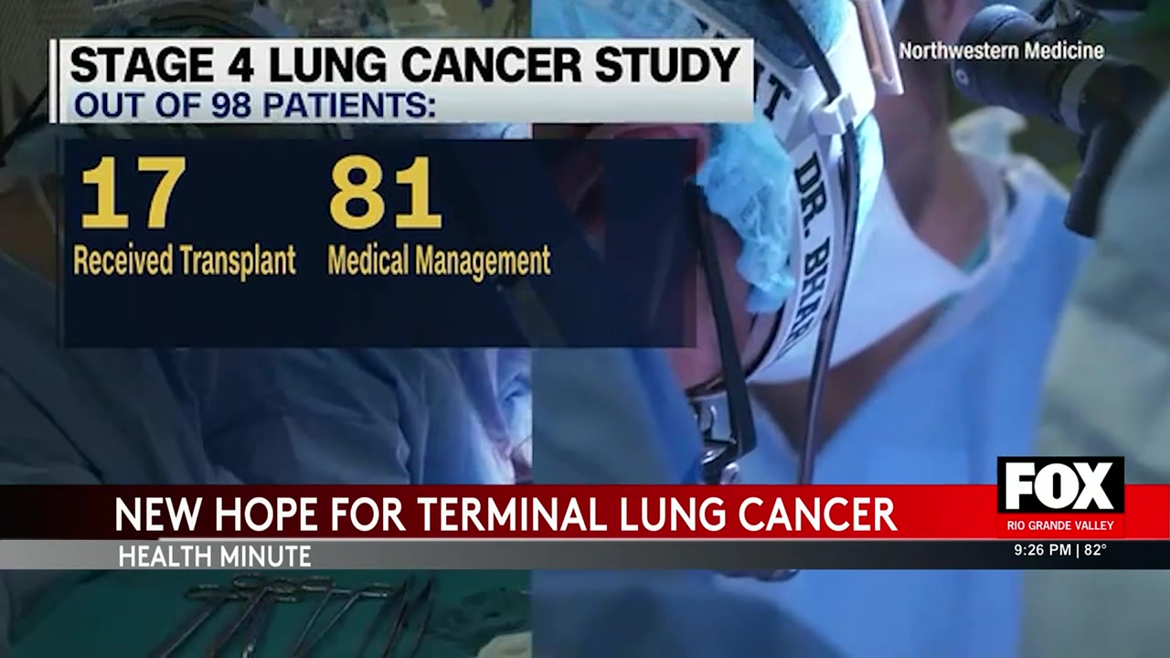 Double Lung Transplants Show Promise for Select Stage 4 Cancer Patients